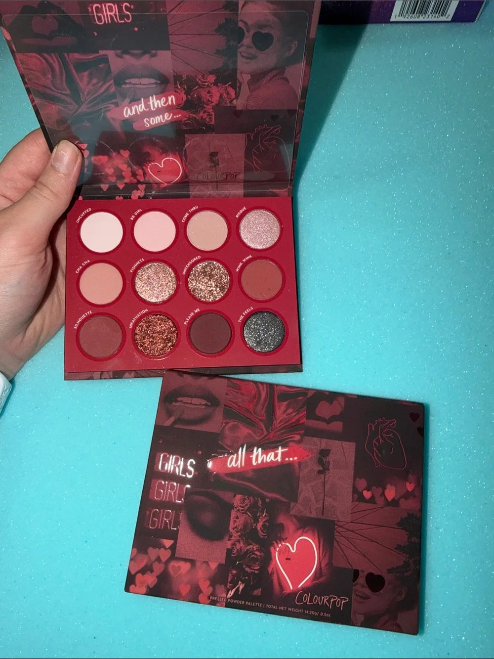 ColourPop Girls All That Palette - Red & Pink Tones